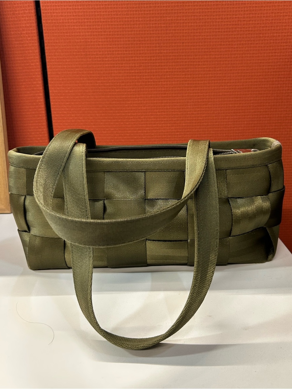 Harvey bag green. Vintage great condition